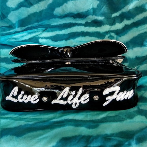 🖤 Live Life Fun Signature Bag, Black - Picture 5 of 6